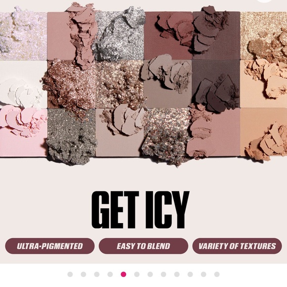 NIB Huda Beauty Icy Nude Eyeshadow Palette - Picture 3 of 6